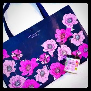 NWT Bath & Body Works Limited Edition Spring Tote